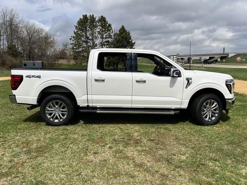 White Metallic 2026 Ford F-150 Lariat