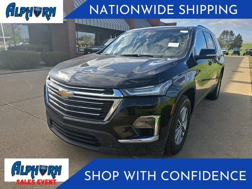 Mosaic Black Metallic 2023 Chevrolet Traverse LT Leather