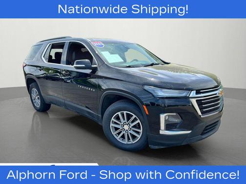 Mosaic Black Metallic 2023 Chevrolet Traverse LT Leather