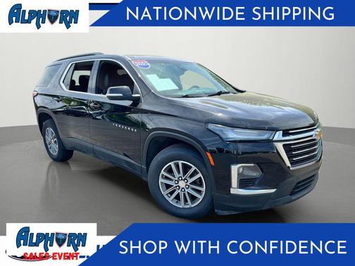 Mosaic Black Metallic 2023 Chevrolet Traverse LT Leather