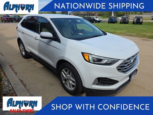 Oxford White 2022 Ford Edge SEL