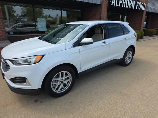 Oxford White 2022 Ford Edge SEL