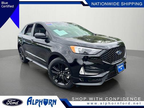 Black Metallic 2023 Ford Edge ST Line