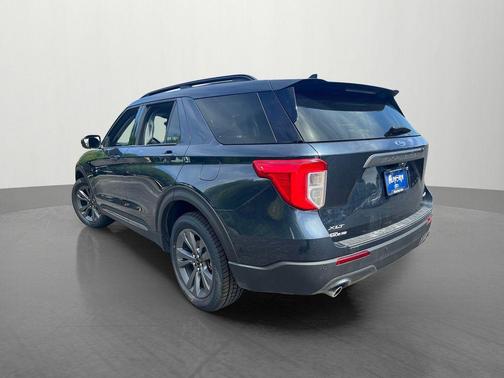Blue Metallic 2024 Ford Explorer XLT