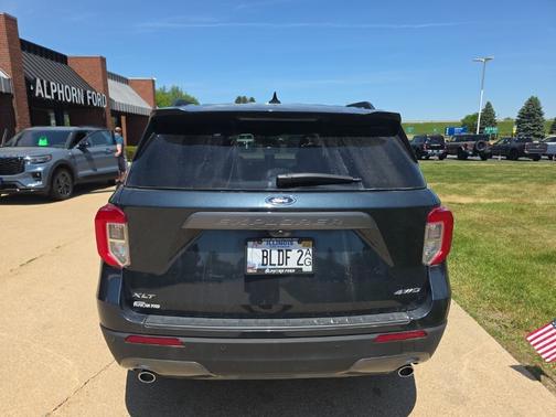 Blue Metallic 2024 Ford Explorer XLT