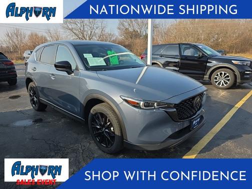 Gray Metallic 2024 Mazda CX-5 2.5 S Carbon Edition