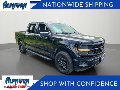 Black 2024 Ford F-150 XLT
