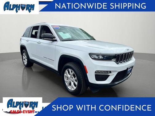Bright White Clearcoat 2023 Jeep Grand Cherokee Limited