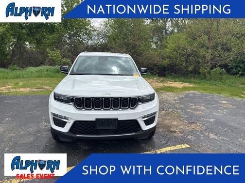 Bright White Clearcoat 2023 Jeep Grand Cherokee Limited