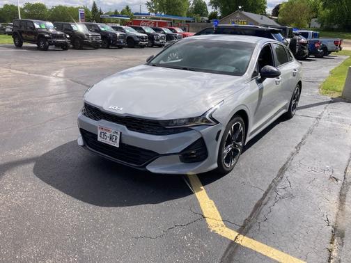 Wolf Gray 2022 Kia K5 GT-Line