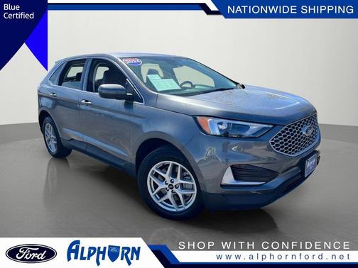 Gray Metallic 2024 Ford Edge SEL