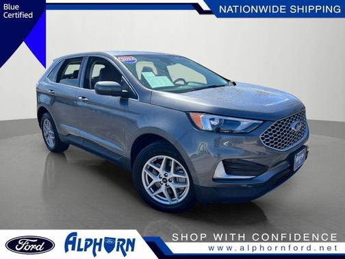 Gray Metallic 2024 Ford Edge SEL