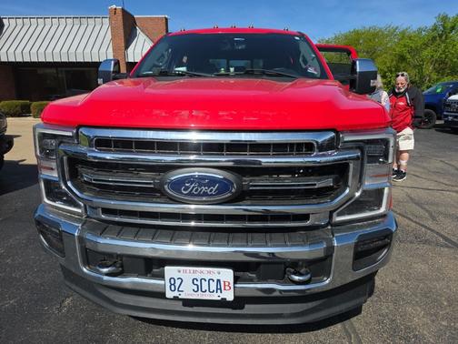 Race Red 2021 Ford F-250 Lariat