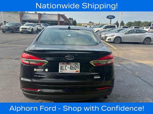 Agate Black 2019 Ford Fusion SEL