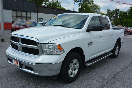 White 2019 RAM 1500 SLT