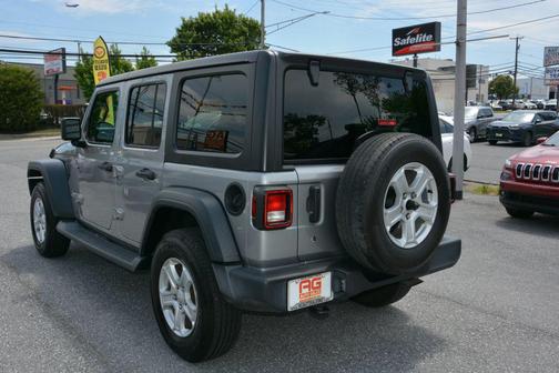 Silver 2020 Jeep Wrangler Unlimited Sport