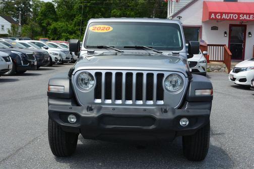 Silver 2020 Jeep Wrangler Unlimited Sport