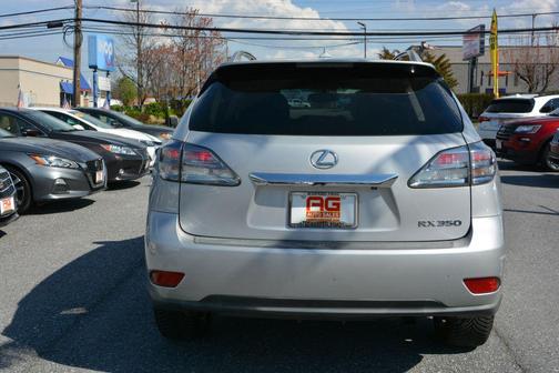 Silver 2011 Lexus RX 350 Base