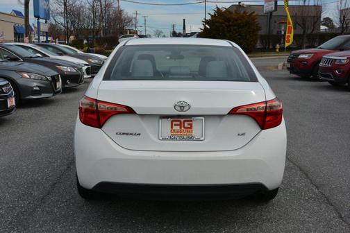 White 2017 Toyota Corolla LE