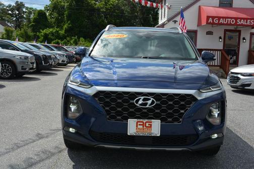 Blue 2020 Hyundai SANTA FE SEL 2.4
