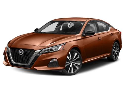 Orange 2021 Nissan Altima SR FWD
