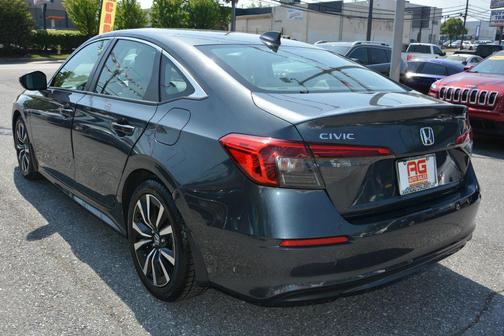 Gray 2023 Honda Civic EX