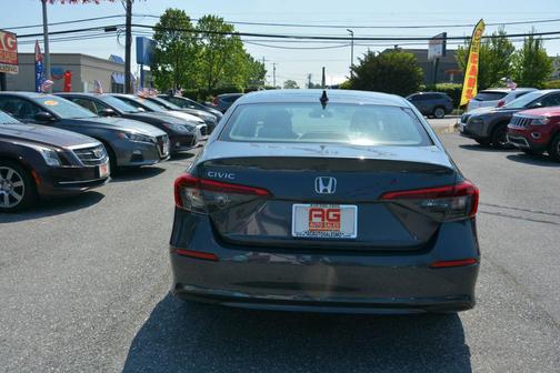 Gray 2023 Honda Civic EX