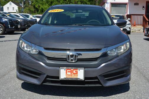 Gray 2017 Honda Civic LX