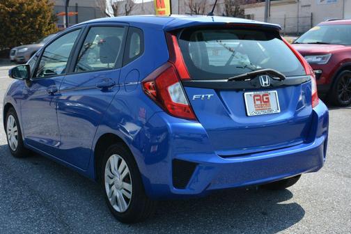 Blue 2015 Honda Fit LX