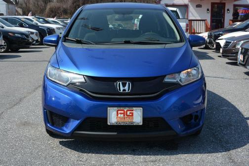 Blue 2015 Honda Fit LX