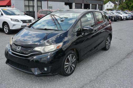 Black 2017 Honda Fit EX