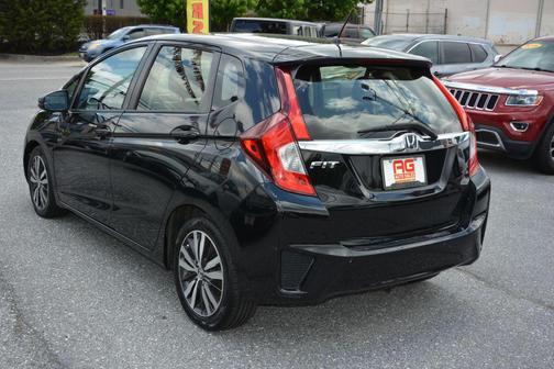 Black 2017 Honda Fit EX