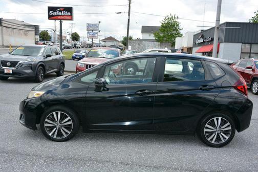 Black 2017 Honda Fit EX