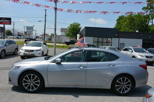 Silver 2015 Acura TLX V6 Tech