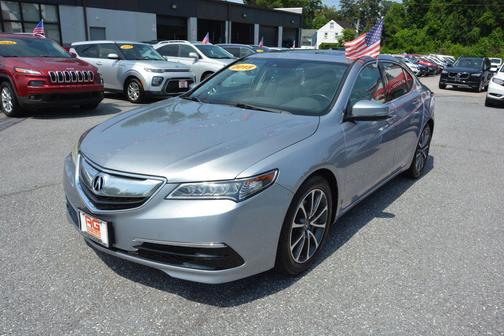 Silver 2015 Acura TLX V6 Tech
