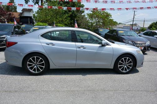 Silver 2015 Acura TLX V6 Tech