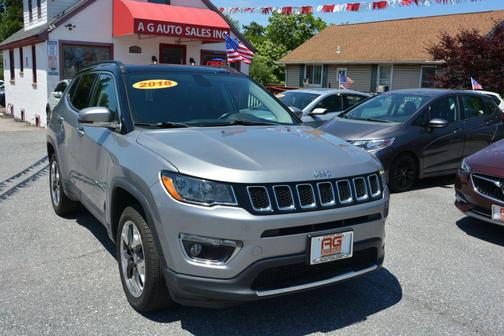 Silver 2018 Jeep Compass Limited