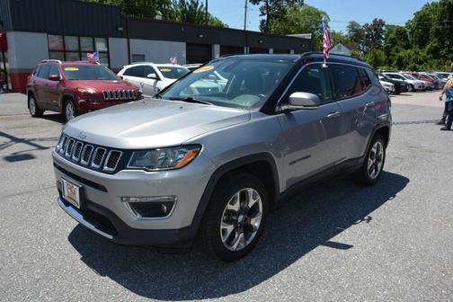 Silver 2018 Jeep Compass Limited