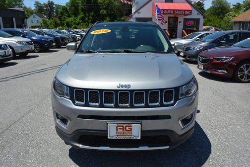 Silver 2018 Jeep Compass Limited