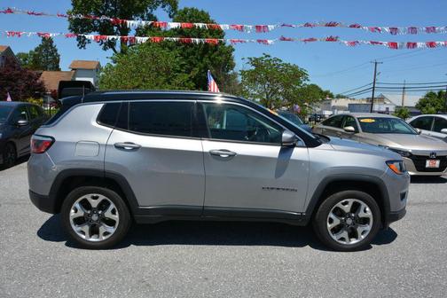 Silver 2018 Jeep Compass Limited