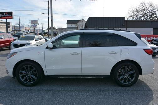 White 2020 Acura MDX 3.5L Technology & A-Spec Pkgs