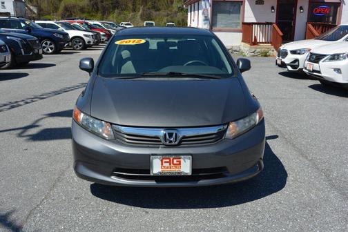 Gray 2012 Honda Civic LX