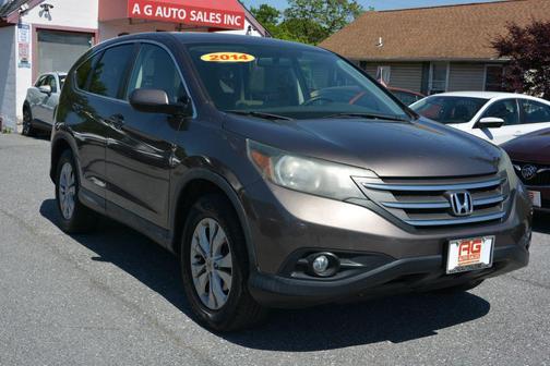 Gray 2014 Honda CR-V EX