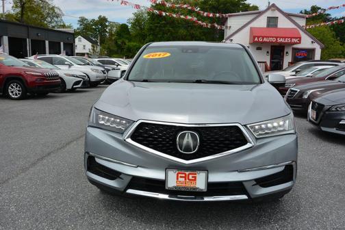 Silver 2017 Acura MDX SH-AWD Sport Utility 4D