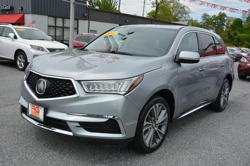 Silver 2017 Acura MDX SH-AWD Sport Utility 4D