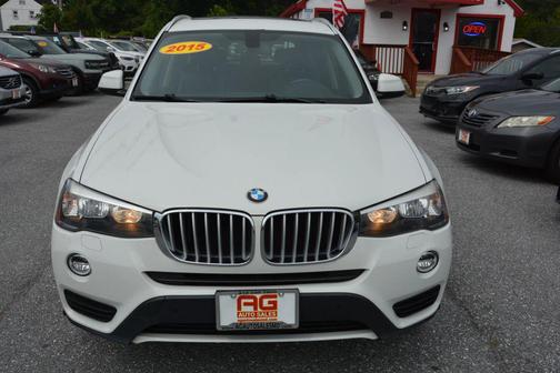White 2015 BMW X3 sDrive28i