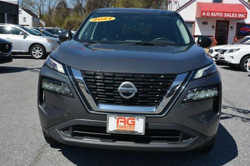 Gray 2021 Nissan Rogue S
