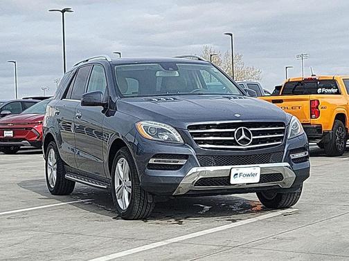 Palladium Silver Metallic 2013 Mercedes-Benz M-Class 4MATIC
