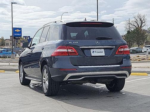 Palladium Silver Metallic 2013 Mercedes-Benz M-Class 4MATIC