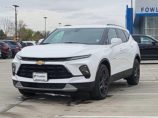 Summit White 2024 Chevrolet Blazer 3LT
